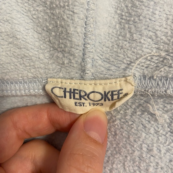 light blue zip up - Picture 4 of 5